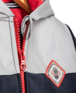 Veste à Capuche Réfléchissante pour Garçon - Bleu Marine Coupe-Vent -Terredemarins prod 927 veste ml marine alux 666x812 fc7ea0111e0b