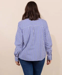 Terredemarins -Terredemarins prod 9418 chemise chemisier ml raye blanc bleu claria 666x812 fc7ea0111e0b
