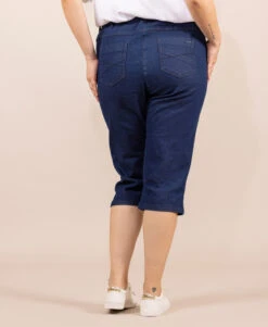 Corsaire Femme en Jean Clair - Pantalon 7/8ème avec Taille Réglable -Terredemarins prod 9425 corsaire denim clair gabion2 666x812 fc7ea0111e0b