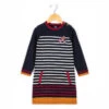 Girls' Indigo Striped Long-Sleeve Knit Dress - Boriane Collection -Terredemarins prod 9540 robe ml raye fond indigo boriane 666x812 fc7ea0111e0b