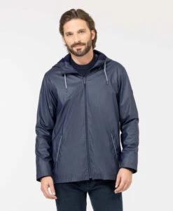 Ciré Homme Bleu Marine - Imperméable Déperlant & Coupe-vent