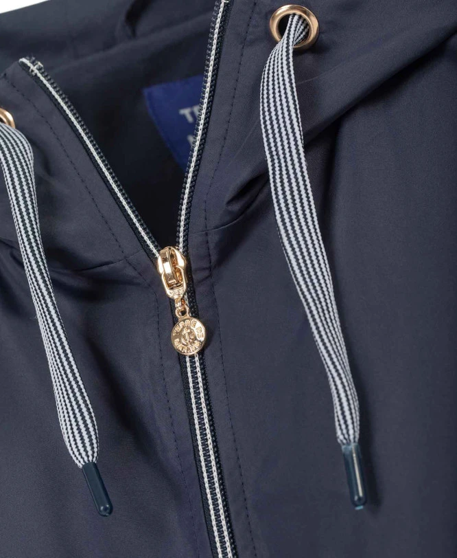 Coupe-Vent Long Koany Marine pour Femme 4 Coupe-Vent Long Koany Marine pour Femme – Image 2