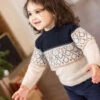 Pull de Noël Bébé Garçon - Motif Jacquard Tricot Doux -Terredemarins prod 9747 pull beige chine karoan 666x812 fc7ea0111e0b