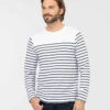 Marinière Homme à Manches Longues - Style Marin Authentique -Terredemarins prod 9752 mariniere ml fond blanc opt raye marine calunque 666x812 fc7ea0111e0b