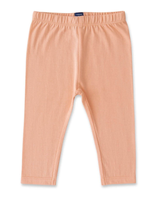 Ensemble Bébé EFANELLE : Robe Rayée & Legging Pêche Confortable 5 Ensemble Bébé EFANELLE : Robe Rayée & Legging Pêche Confortable – Image 3