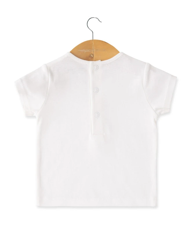 Ensemble Salopette Rayée et T-shirt pour Bébé - Style Marin Chic 7 Ensemble Salopette Rayée et T-shirt pour Bébé - Style Marin Chic – Image 5