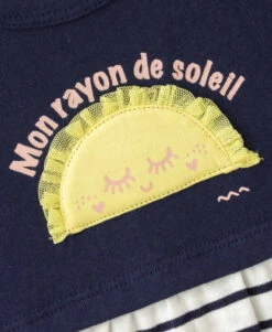 Terre de Marins - Ensemble Bébé Fille Tunique Marinière et Legging Rose 7 Terre de Marins - Ensemble Bébé Fille Tunique Marinière et Legging Rose -Terredemarins prod 9868 robe accessoire indigo efrady 666x812 fc7ea0111e0b