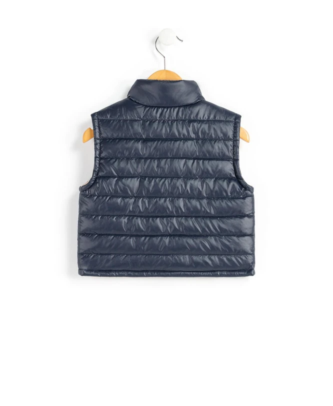 Doudoune Courte Sans Manches XANIA pour Fille - Bleu Marine 4 Doudoune Courte Sans Manches XANIA pour Fille - Bleu Marine – Image 2